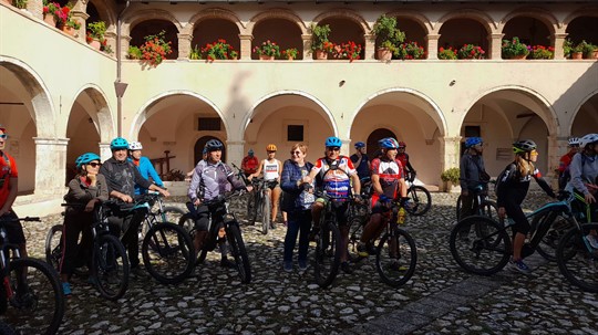 Ciclkisti Piazza San Francesco